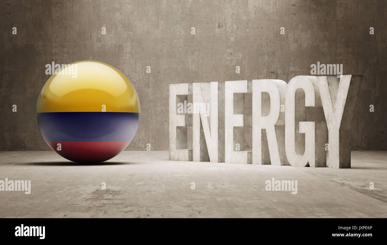 Colombia High Resolution Energy Concept Stock Photo - Alamy