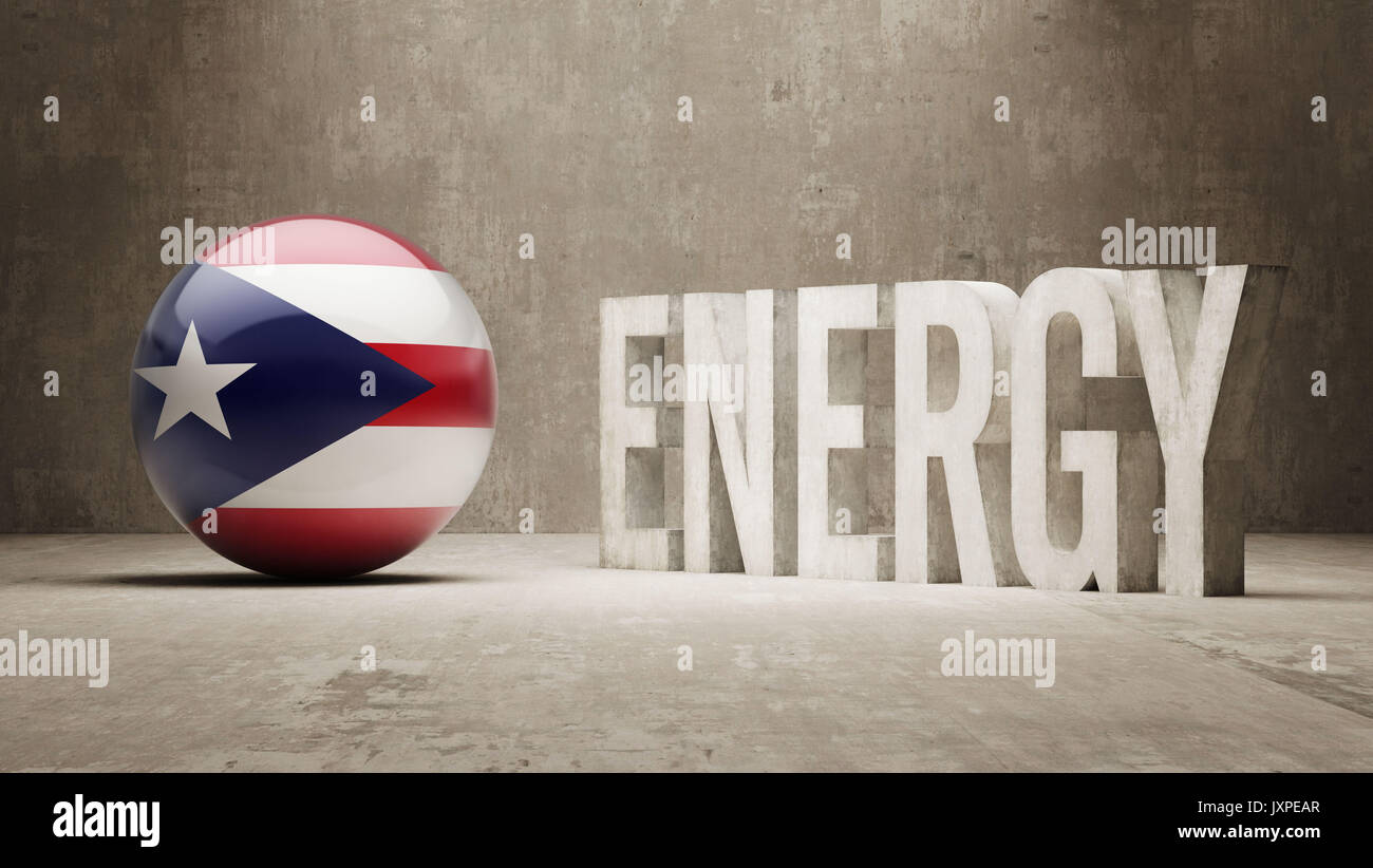 Puerto Rico High Resolution Energy Concept Stock Photo Alamy
