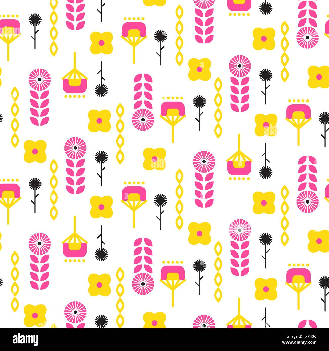 Danish folk art Stock Vector Images - Alamy