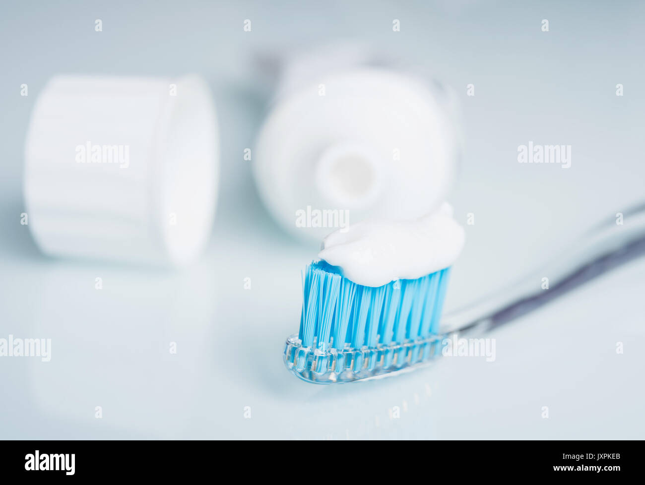 toothbrush on white background Stock Photo - Alamy