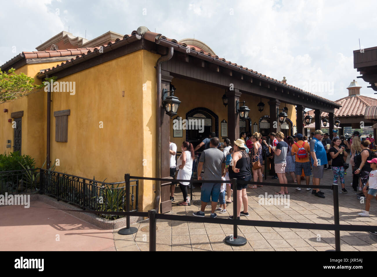 La Cantina de San Angel in Epcot, Walt Disney World, Orlando, Florida. Stock Photo