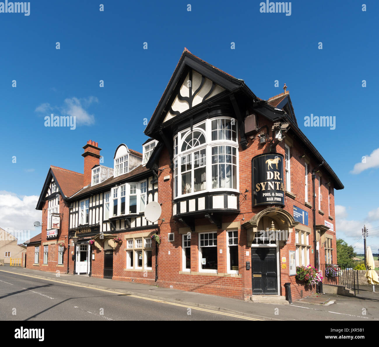 Dr Syntax pub, Prudhoe, Northumberland, England Stock Photo - Alamy