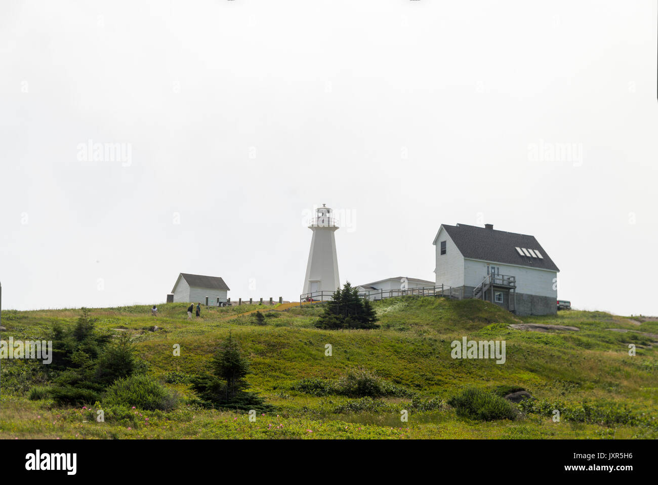 This concrete unmanned lighthouse was built in 1955 Stock Photo - Alamy