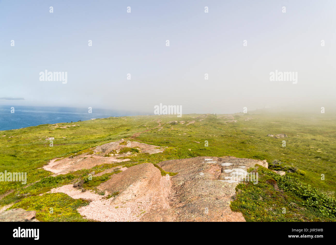 Cape Spear juts out into the North Atlantic. When we were there there