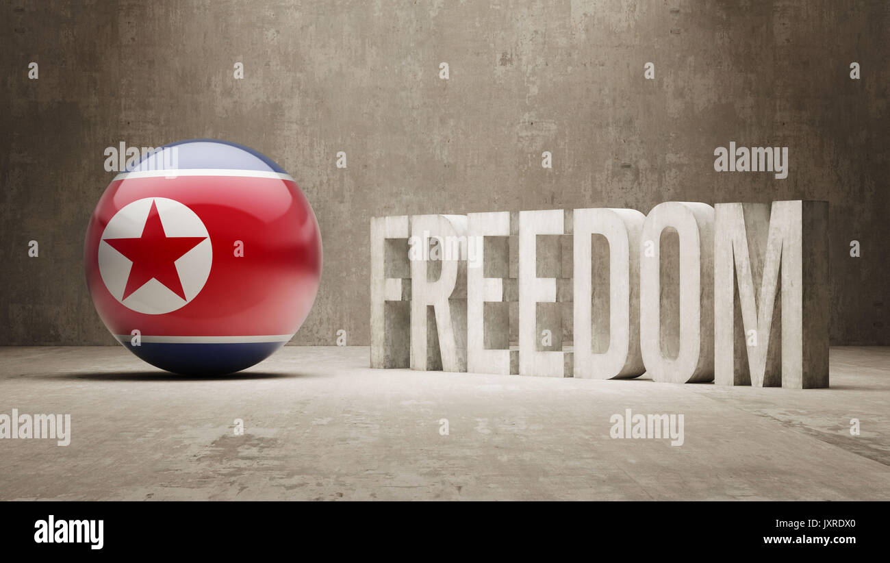 North Korea High Resolution Freedom Concept Stock Photo Alamy