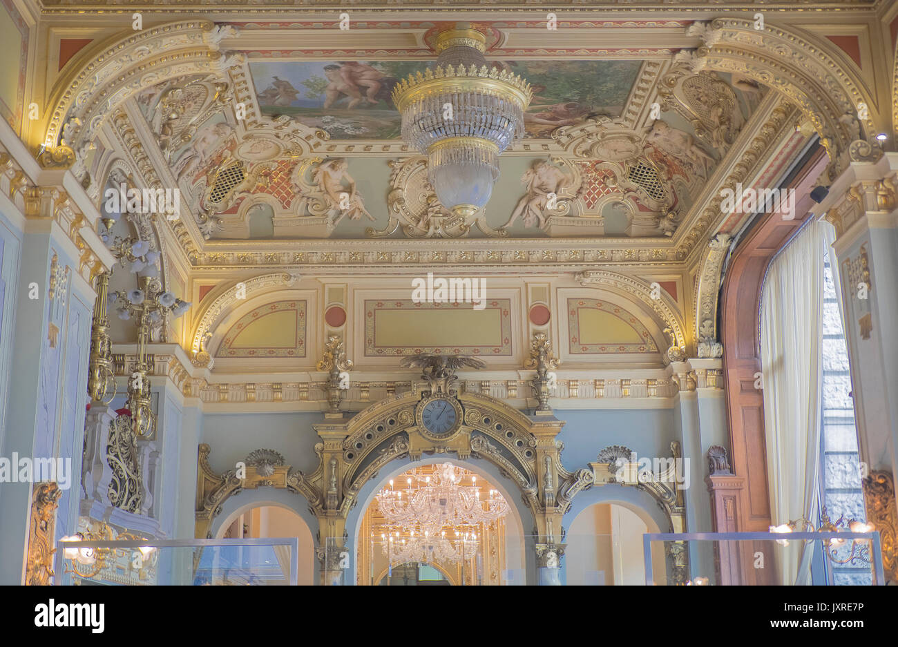 Most Beautiful Coffee House in the World,Budapest Hungary Stock Photo Alamy