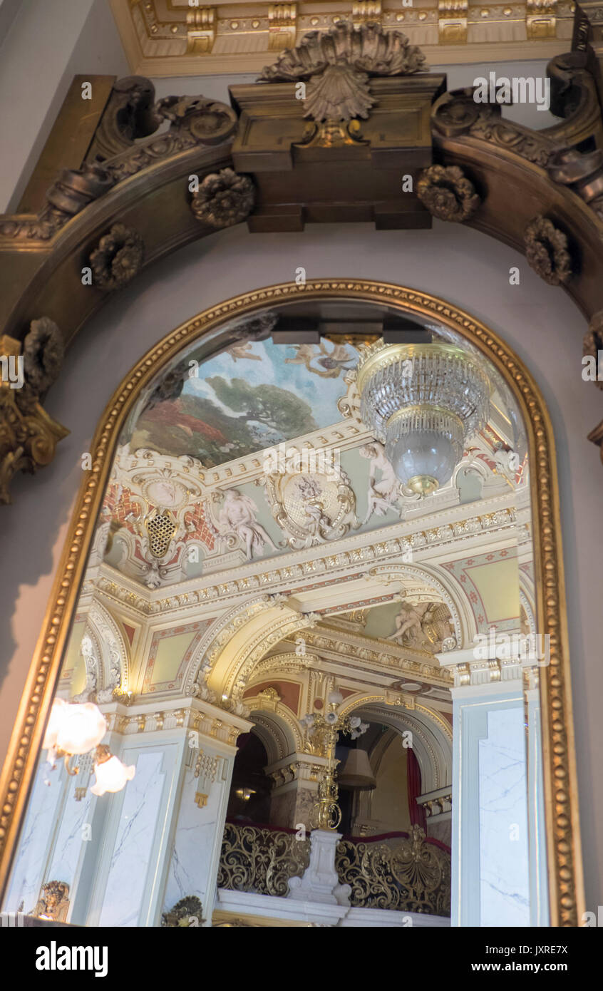 Most Beautiful Coffee House in the World,Budapest Hungary Stock Photo Alamy