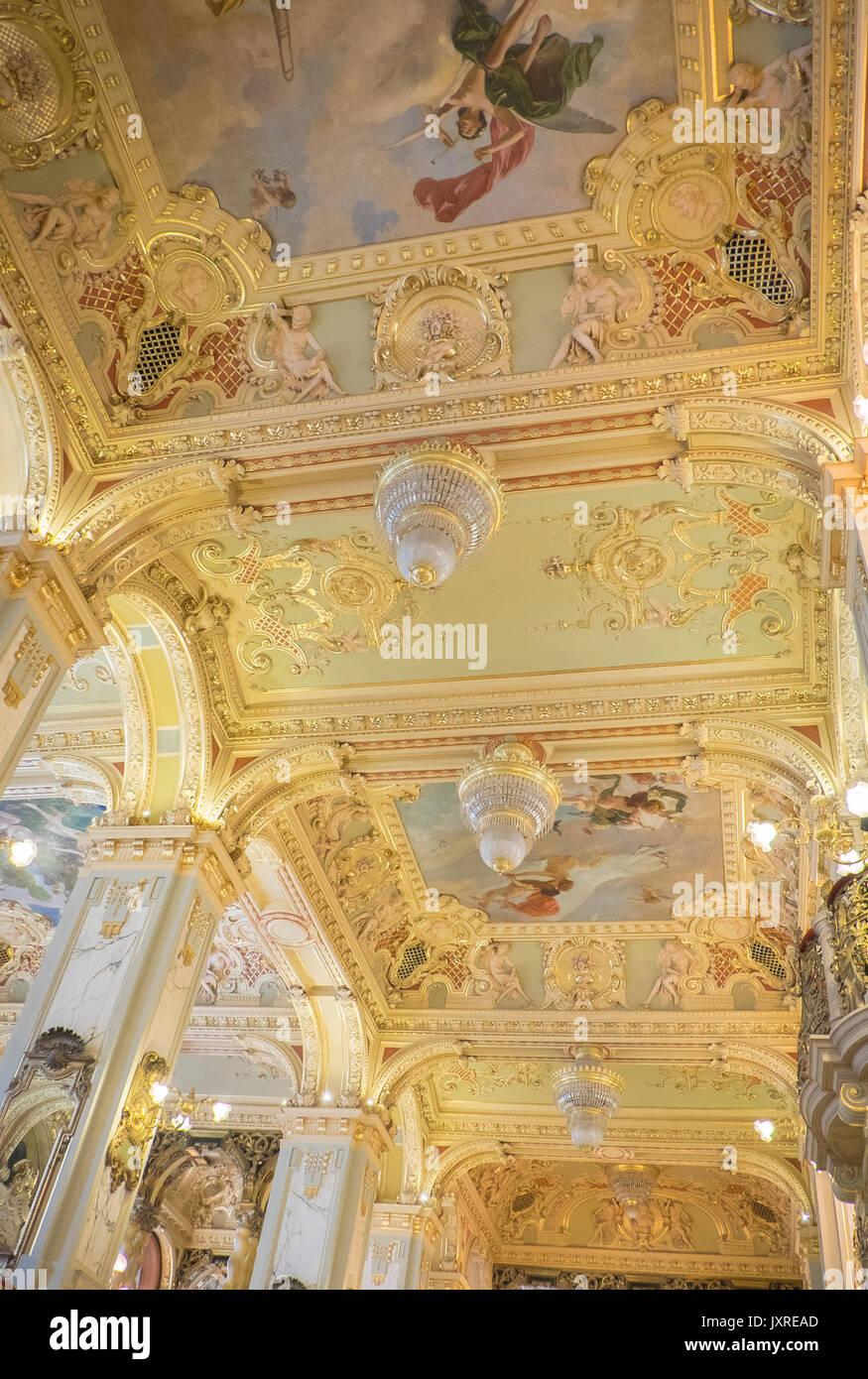 Most Beautiful Coffee House in the World,Budapest Hungary Stock Photo Alamy