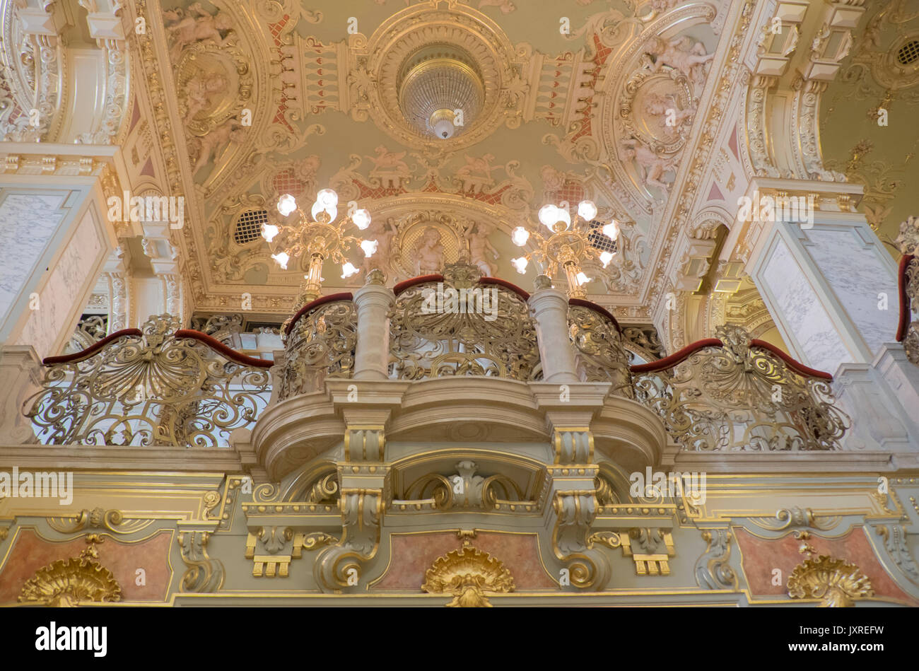 Most Beautiful Coffee House in the World,Budapest Hungary Stock Photo Alamy