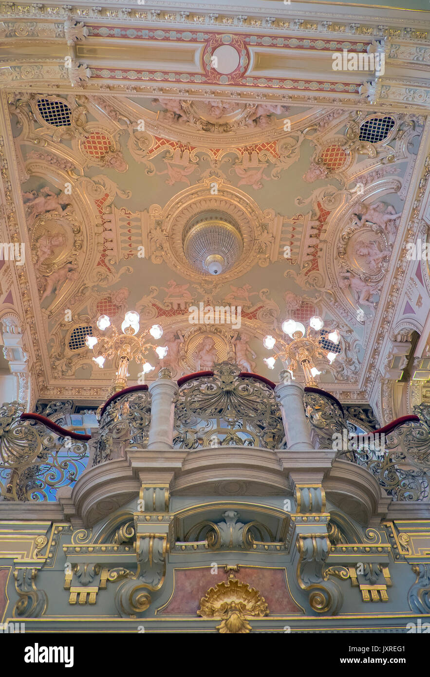 Most Beautiful Coffee House in the World,Budapest Hungary Stock Photo Alamy