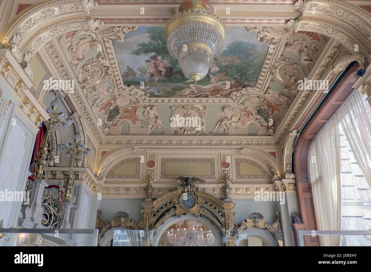 Most Beautiful Coffee House in the World,Budapest Hungary Stock Photo Alamy