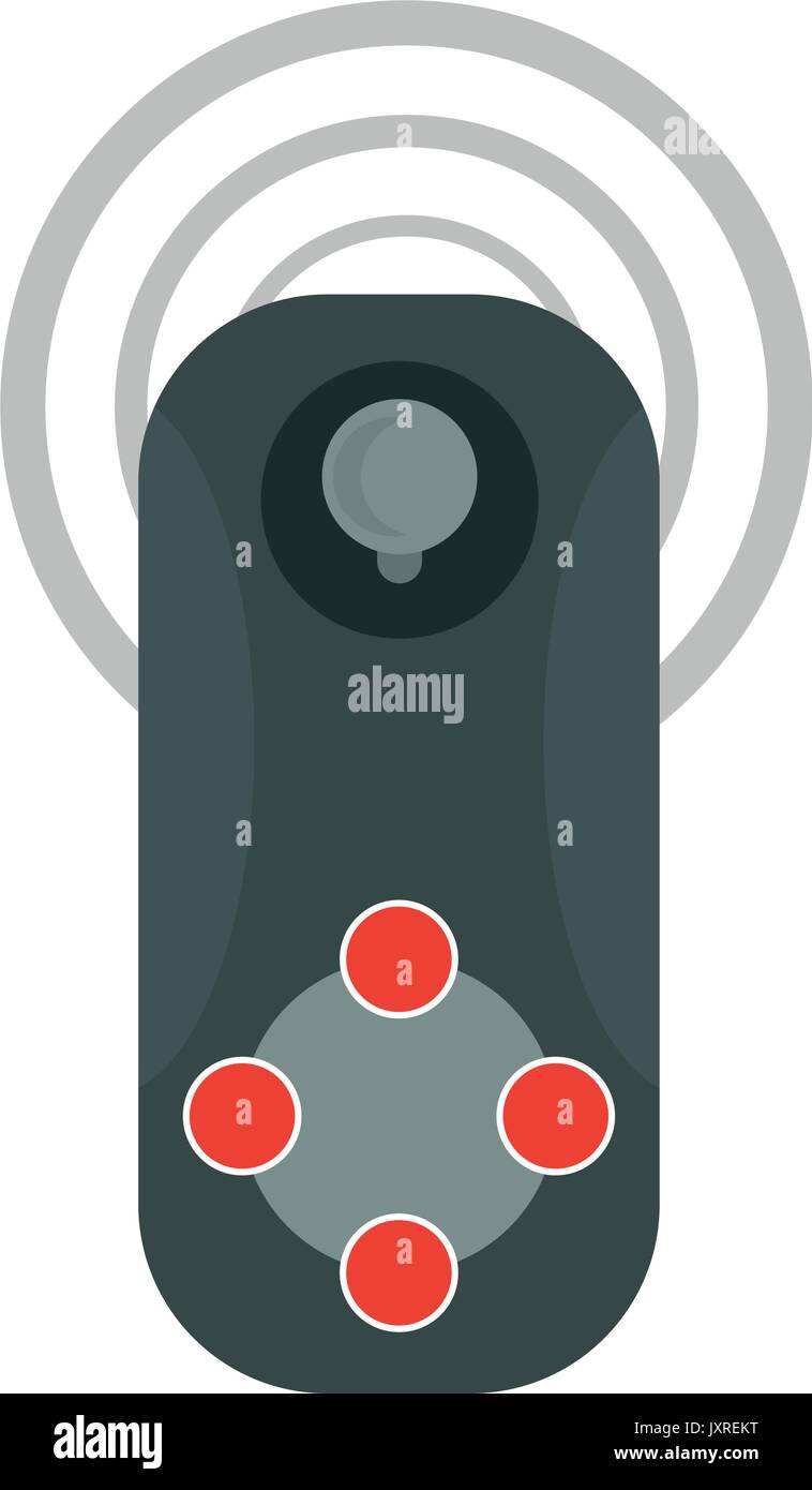 small video game controller with joystick icon image Stock Vector Image ...