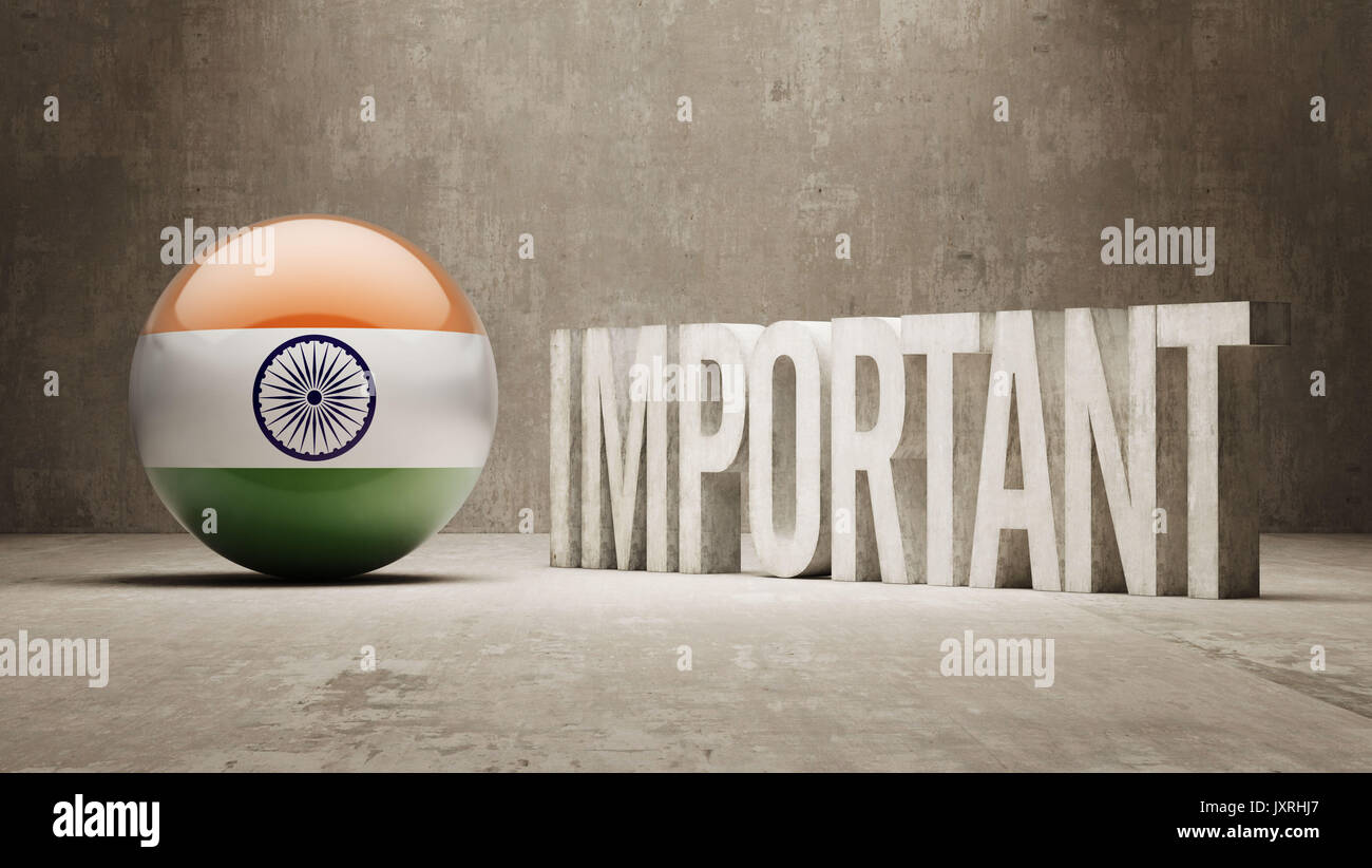 India Important Sign India High Resolution Important Concept Stock Photo - Alamy