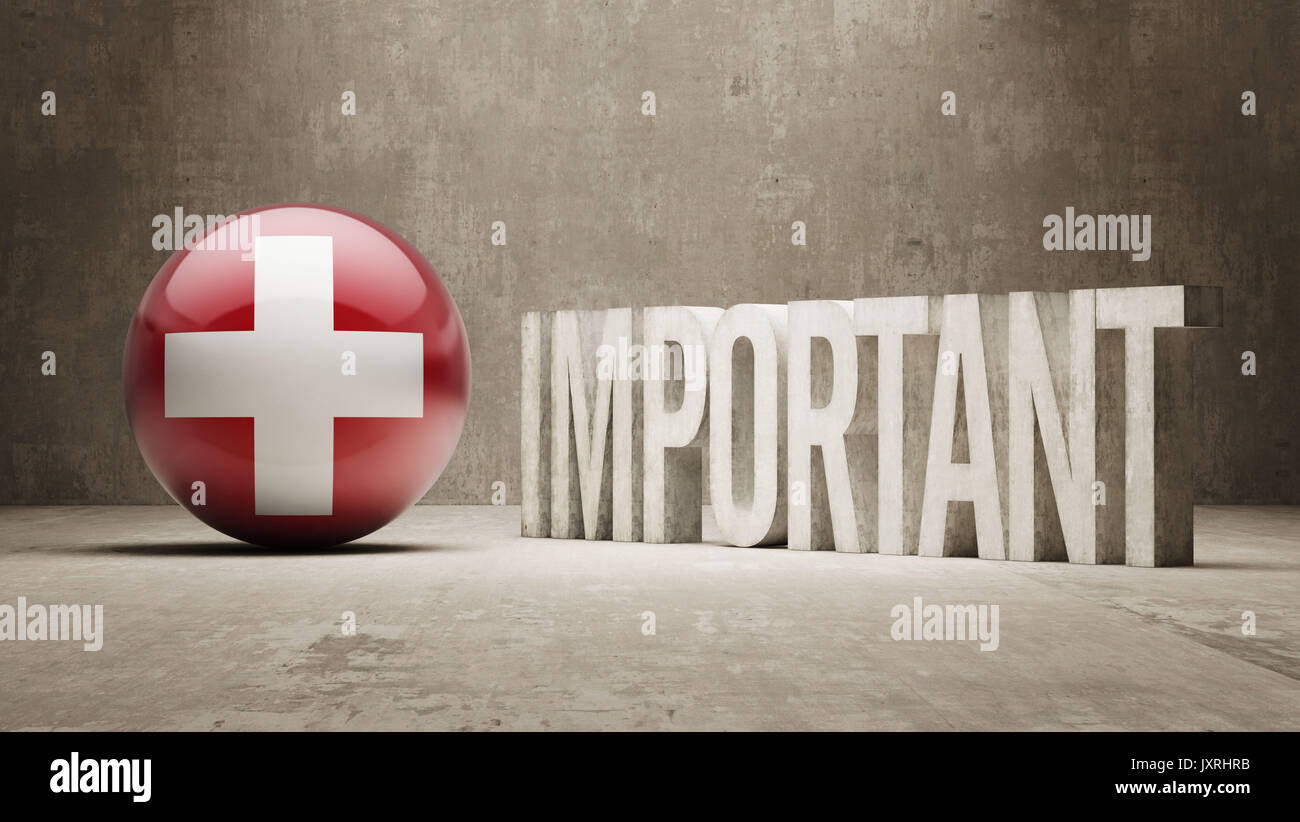 Switzerland High Resolution Important Concept Stock Photo - Alamy