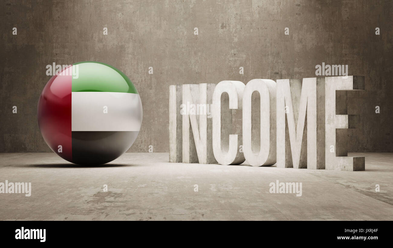 United Arab Emirates High Resolution Income Concept Stock Photo - Alamy