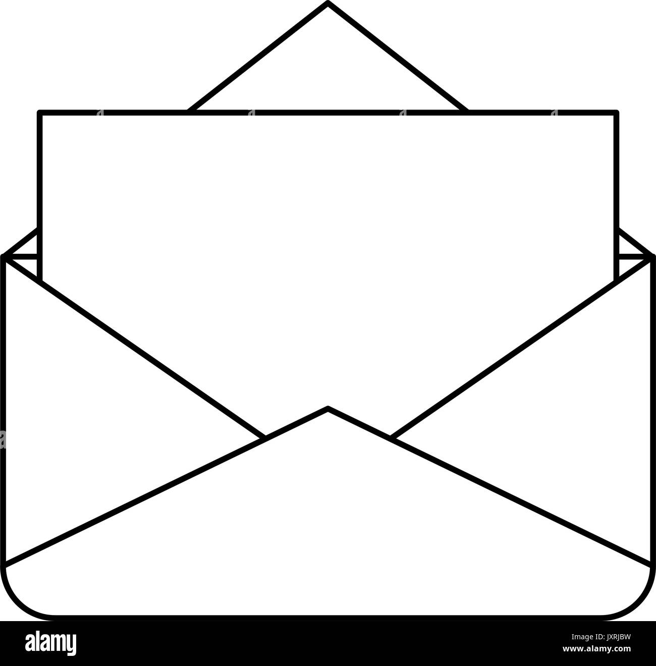 message envelope icon image Stock Vector Image & Art - Alamy