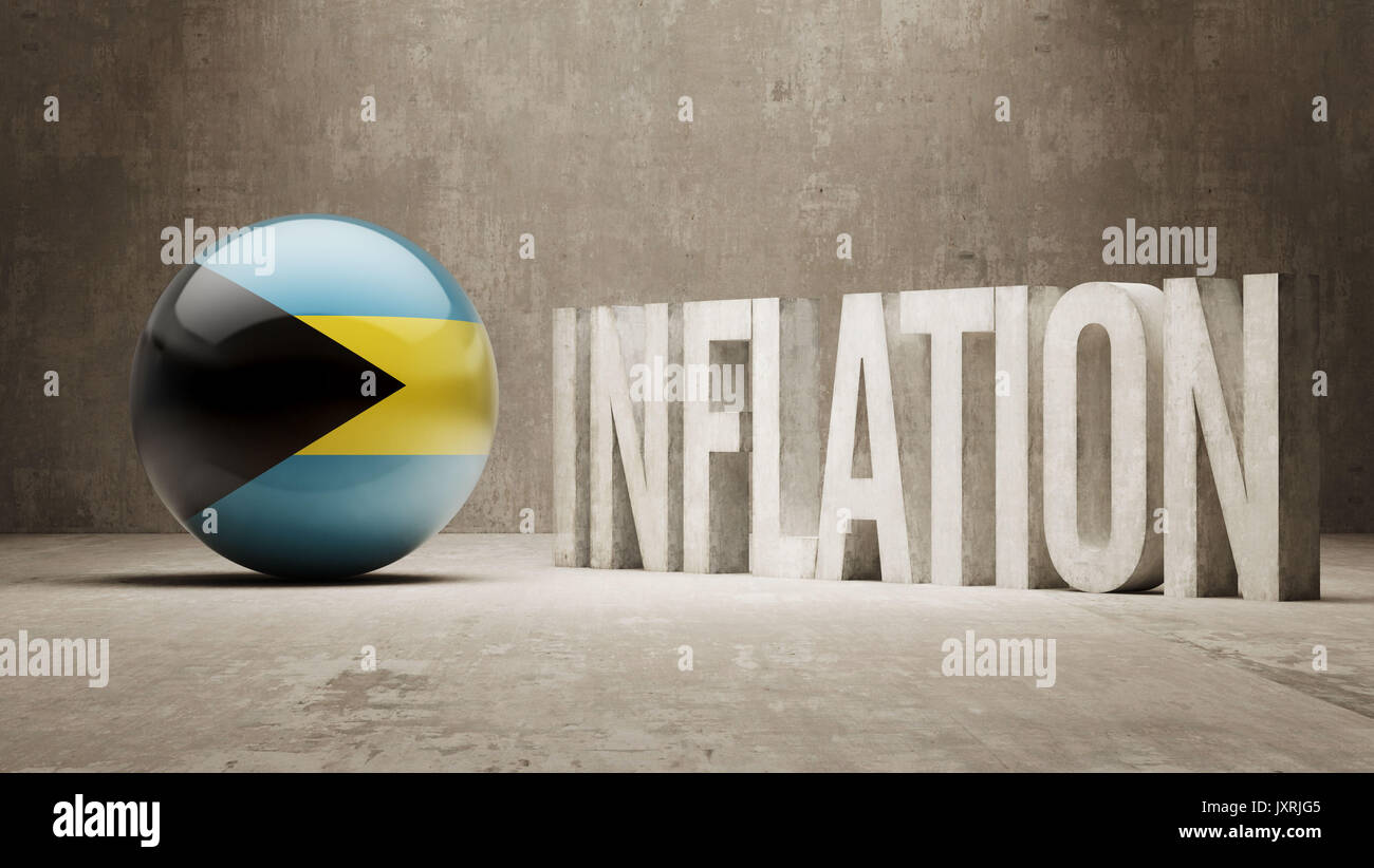 Bahamas High Resolution Inflation Concept Stock Photo Alamy