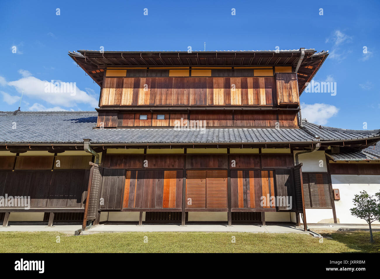 Nijo Castle in Kyoto, Japan Stock Photo