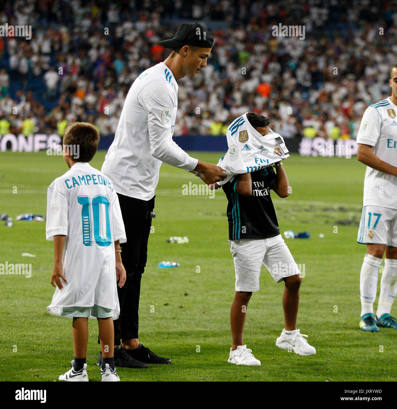 جوزفين on X: Cristiano Ronaldo & Cristiano Ronaldo Jr. - CR7 JUNIOR  denim line.  / X