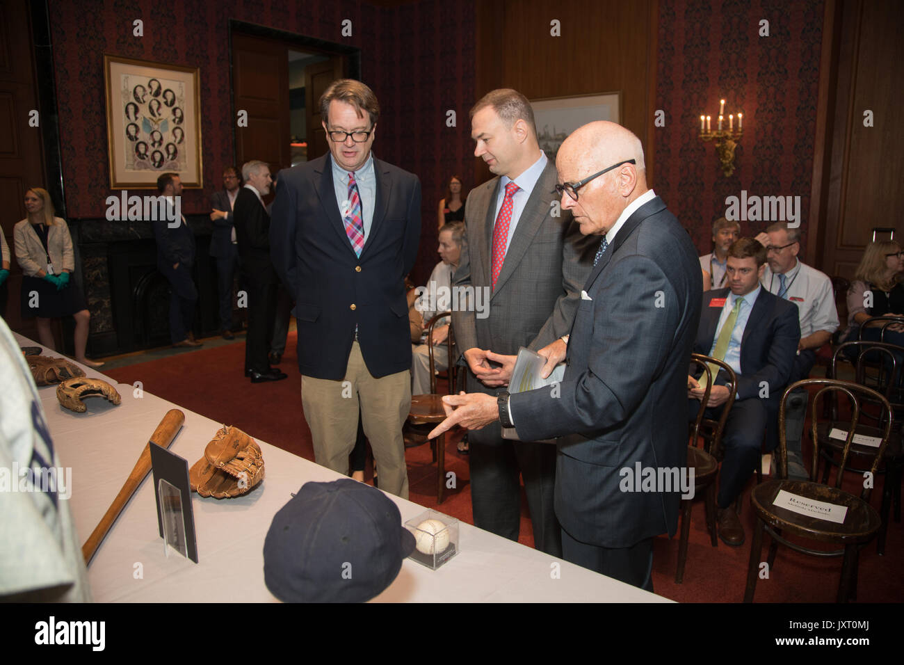 Eric Jentsch, curator, National Museum of American History (left ...