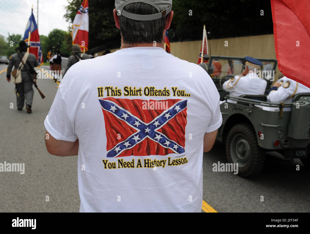 Marietta Ga Usa 28th Apr 2008 Confederate Battle Flag A Hot Topic At Confederate Memorial Day Parade In Marietta Ga Credit Robin Rayne Nelson Zuma Wire Alamy Live News Stock Photo Alamy