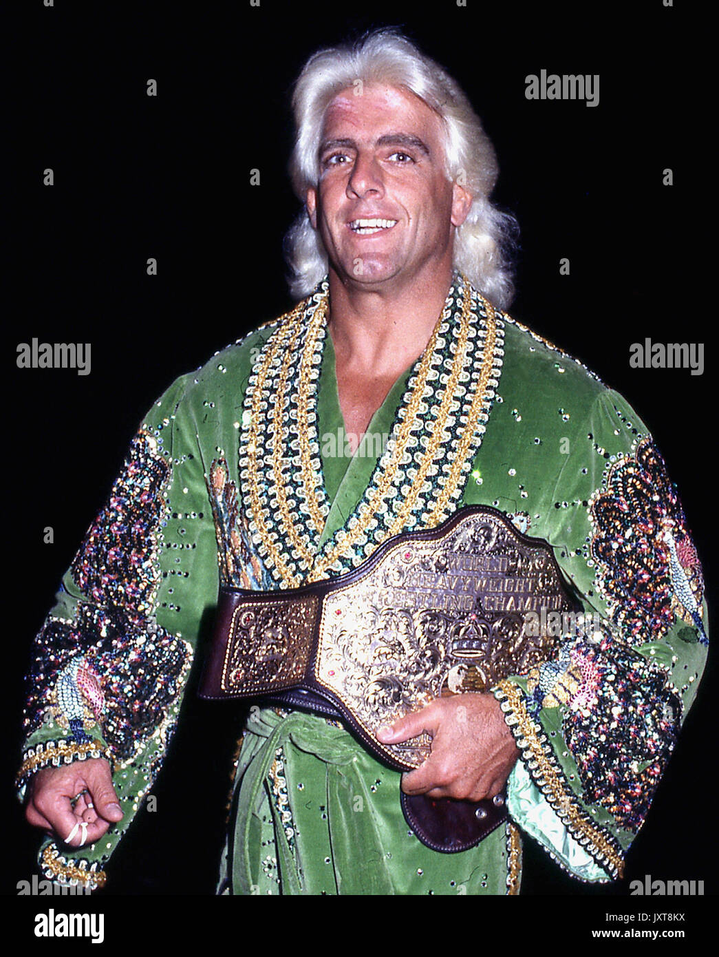Ric Flair pictured in 1988. Credit: George Napolitano/MediaPunch Stock Photo