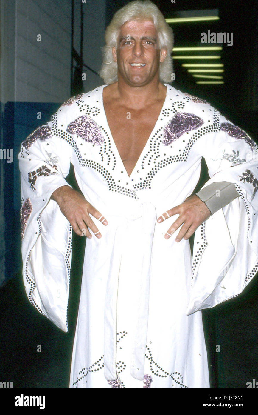 Ric Flair circa late 1980's.  Credit: George Napolitano/MediaPunch Stock Photo