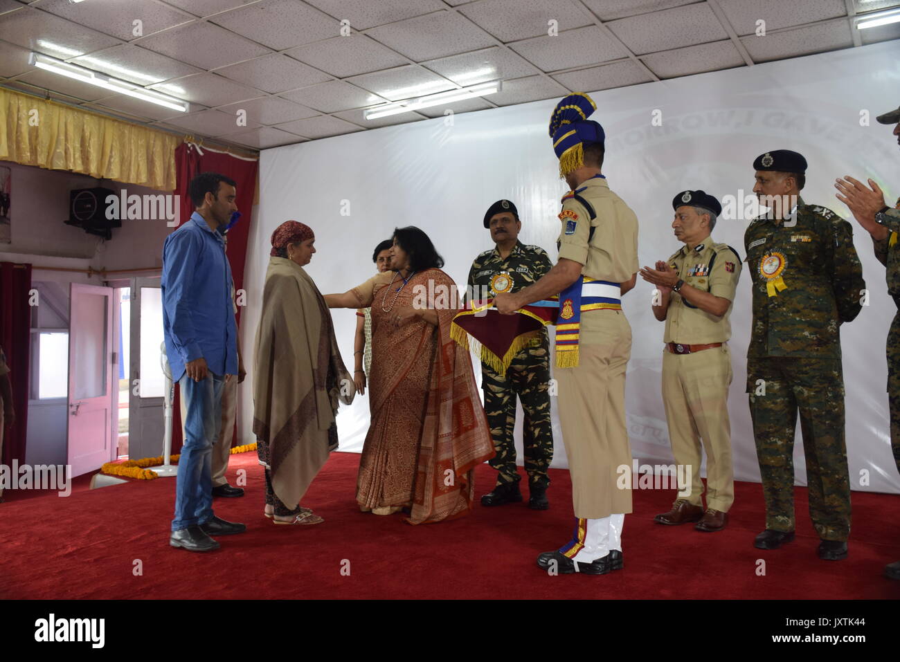 Shri Rajeev Rai Shri Rajeev Rai Bhatnagar, IPS, Director General, CRPF, visited 73 Bn ...