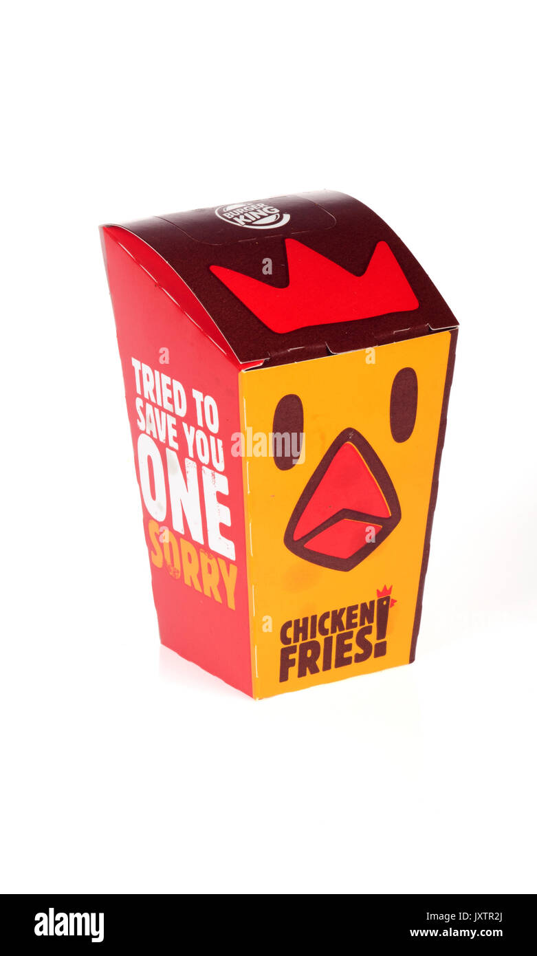 Burger king chicken fries Cut Out Stock Images & Pictures Alamy