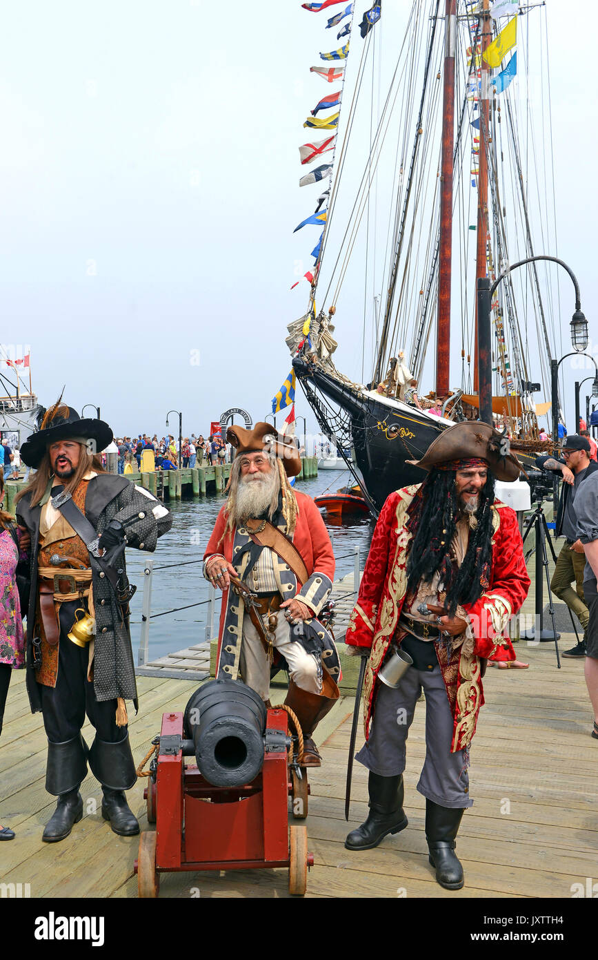 Halifax, Nova Scotia, Canada July 29, 2017 Members of the Pirates of