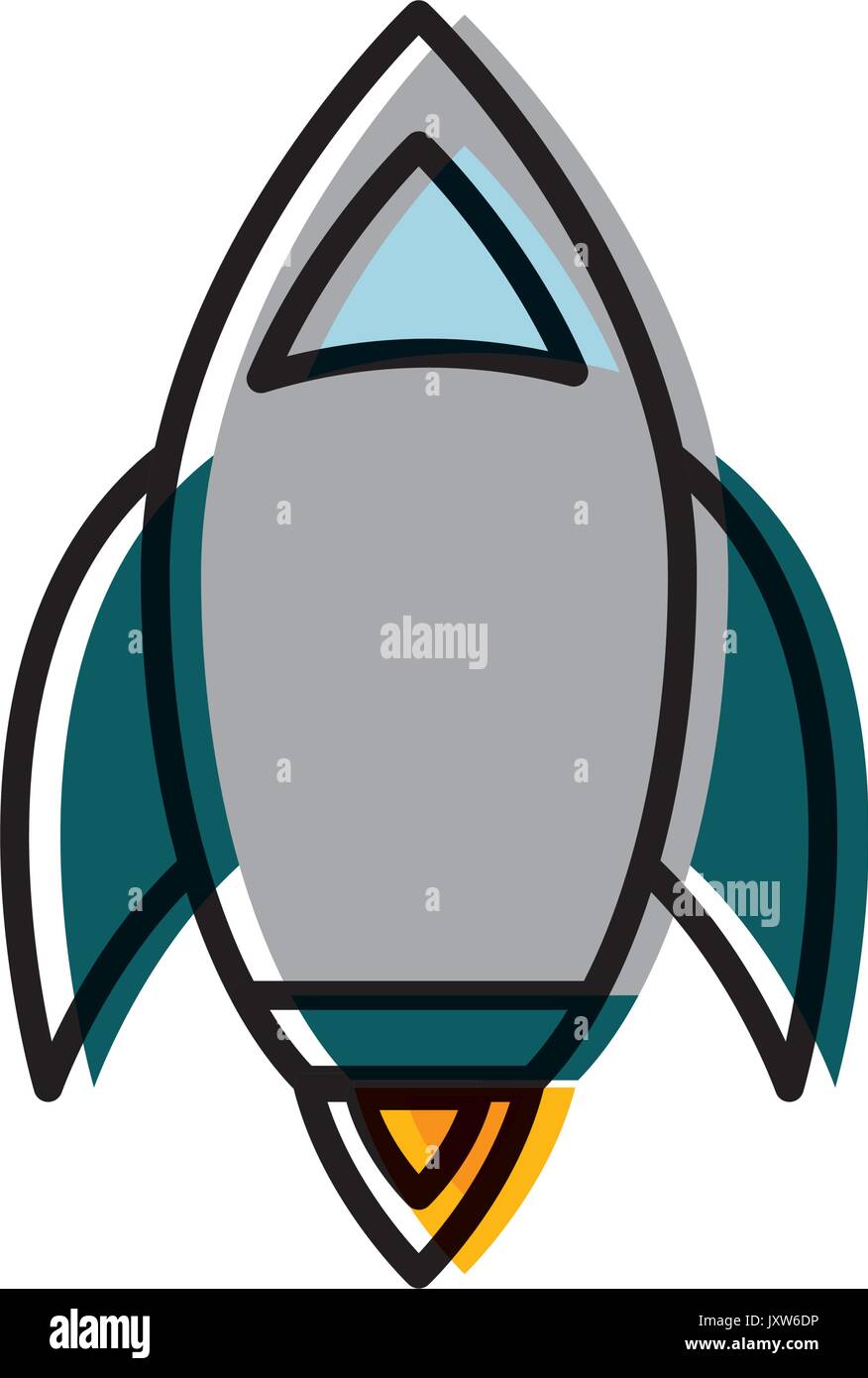 space rocket icon Stock Vector Image & Art - Alamy
