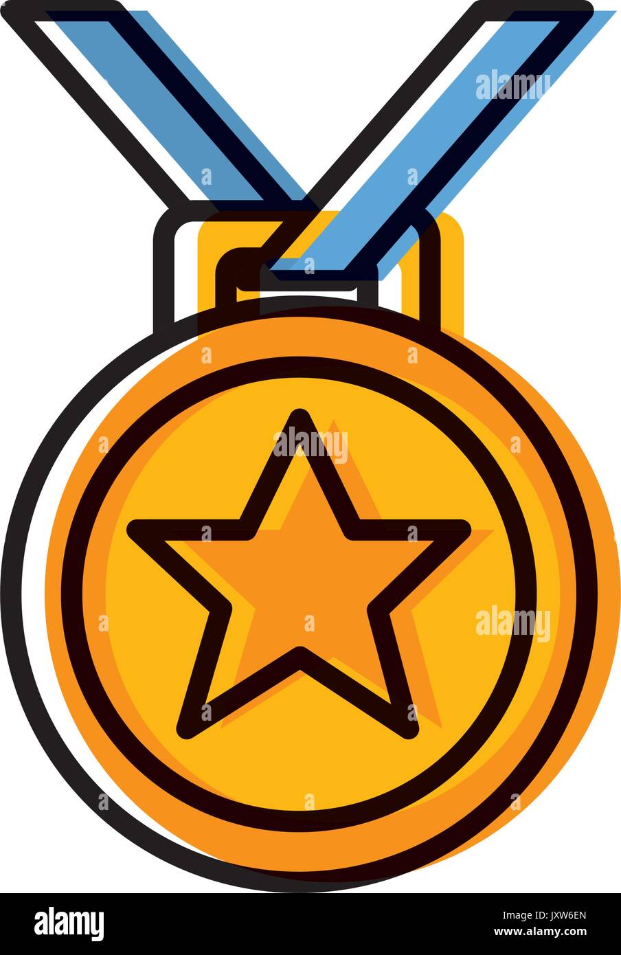 winner medal icon Stock Vector Image & Art - Alamy