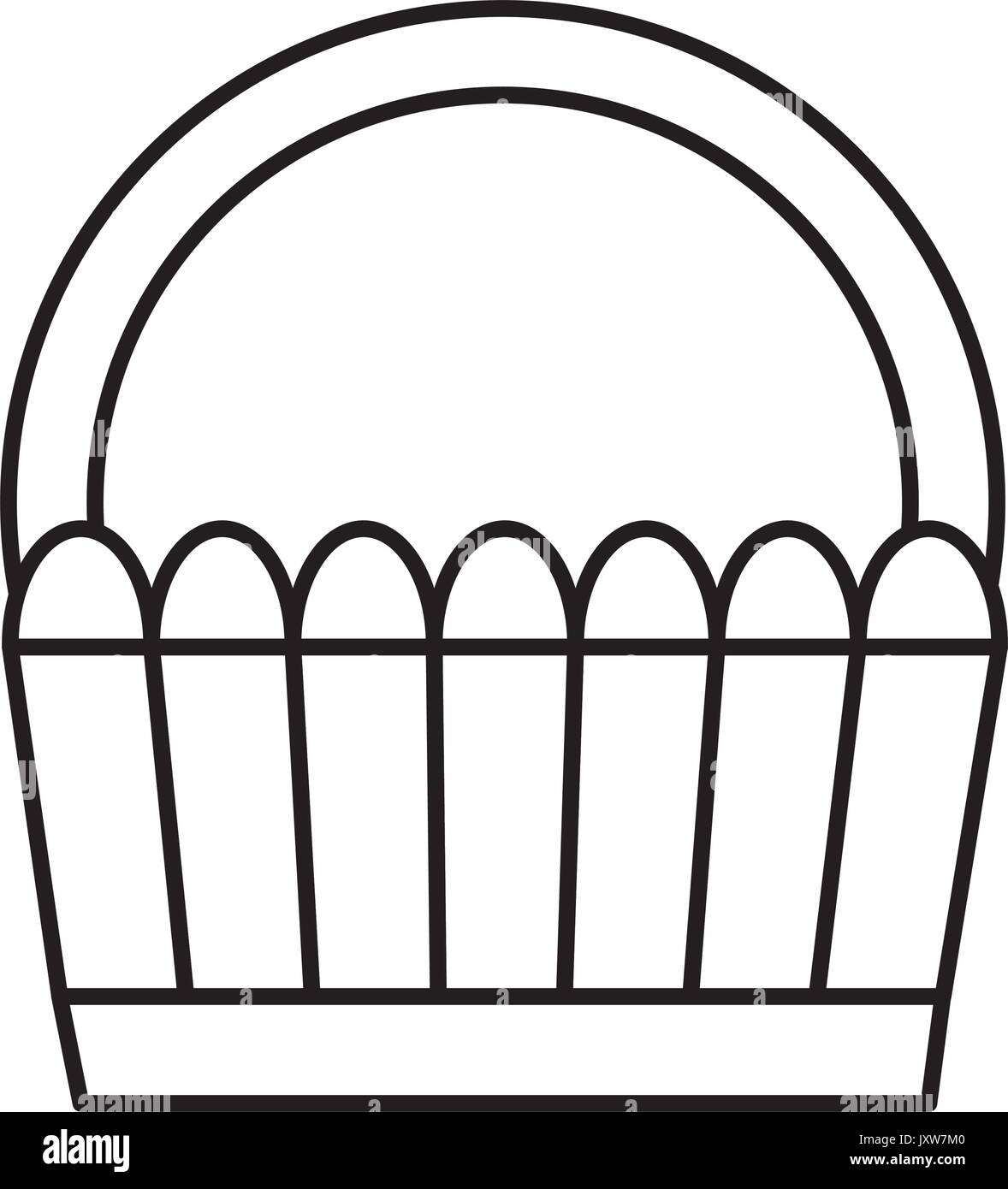 picnic basket icon Stock Vector Image & Art - Alamy