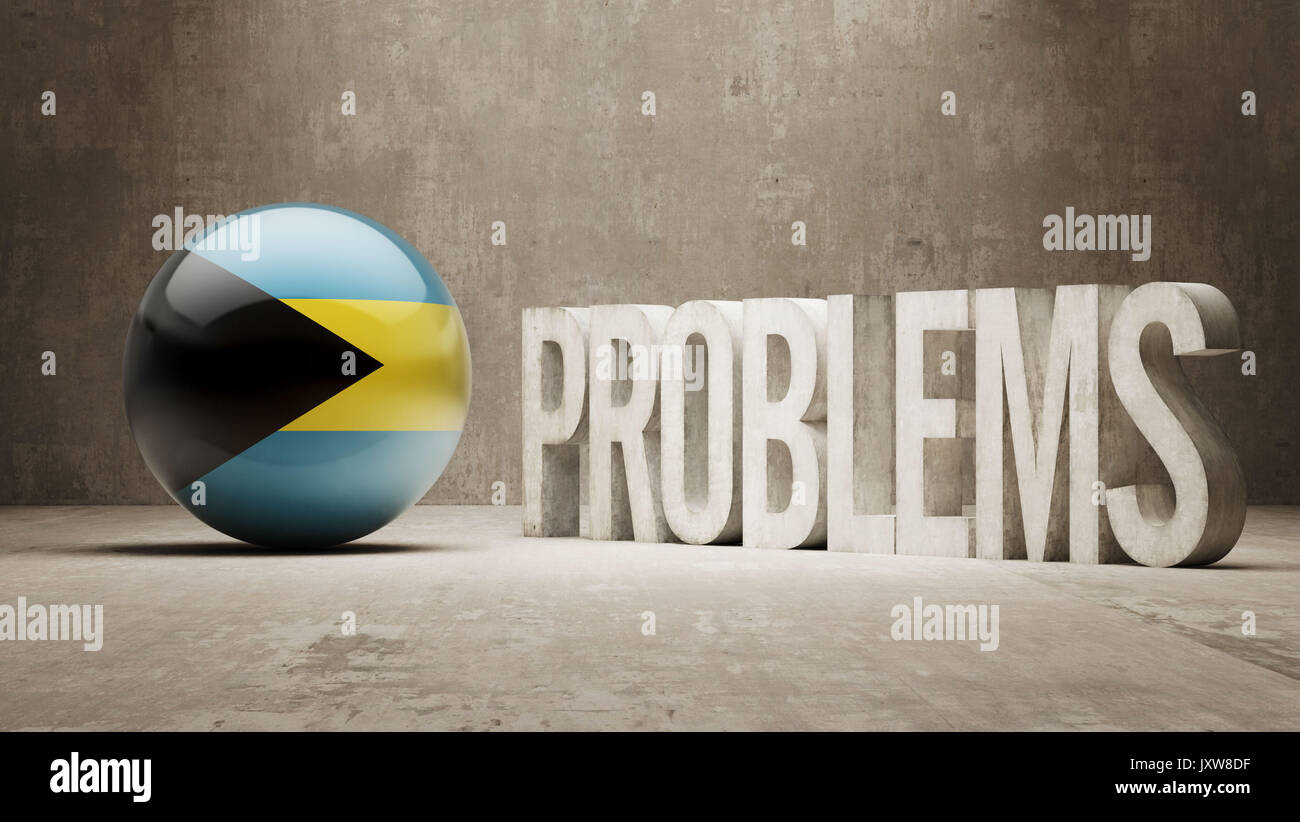 Bahamas High Resolution Problems Concept Stock Photo Alamy