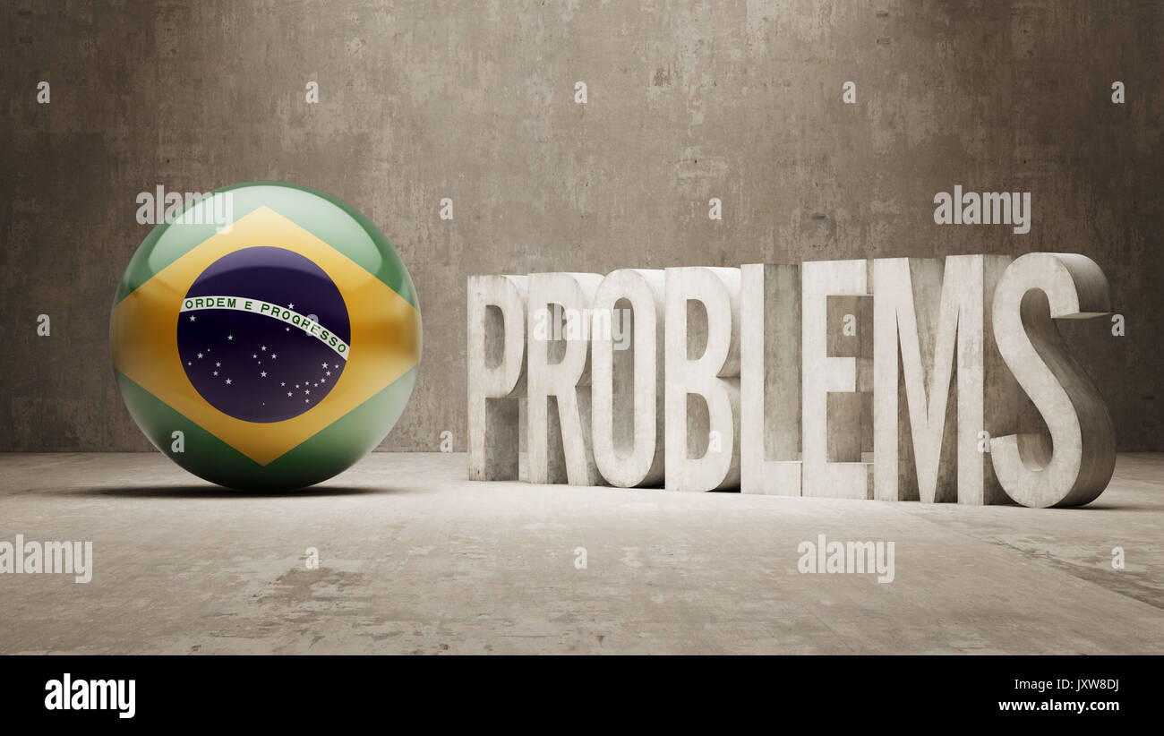 Brazil High Resolution Problems Concept Stock Photo Alamy