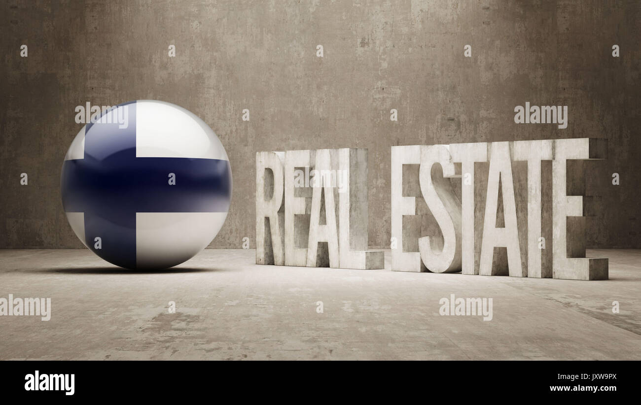 Finland High Resolution Real Estate Concept Stock Photo Alamy