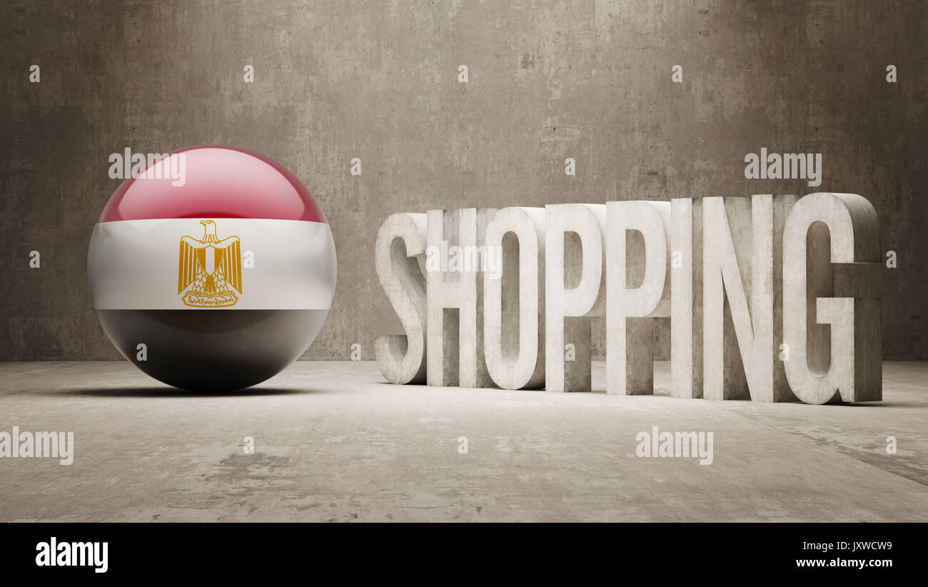 Egypt High Resolution Shopping Stock Photo Alamy