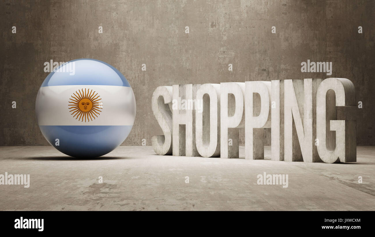 Argentina High Resolution Shopping Stock Photo Alamy