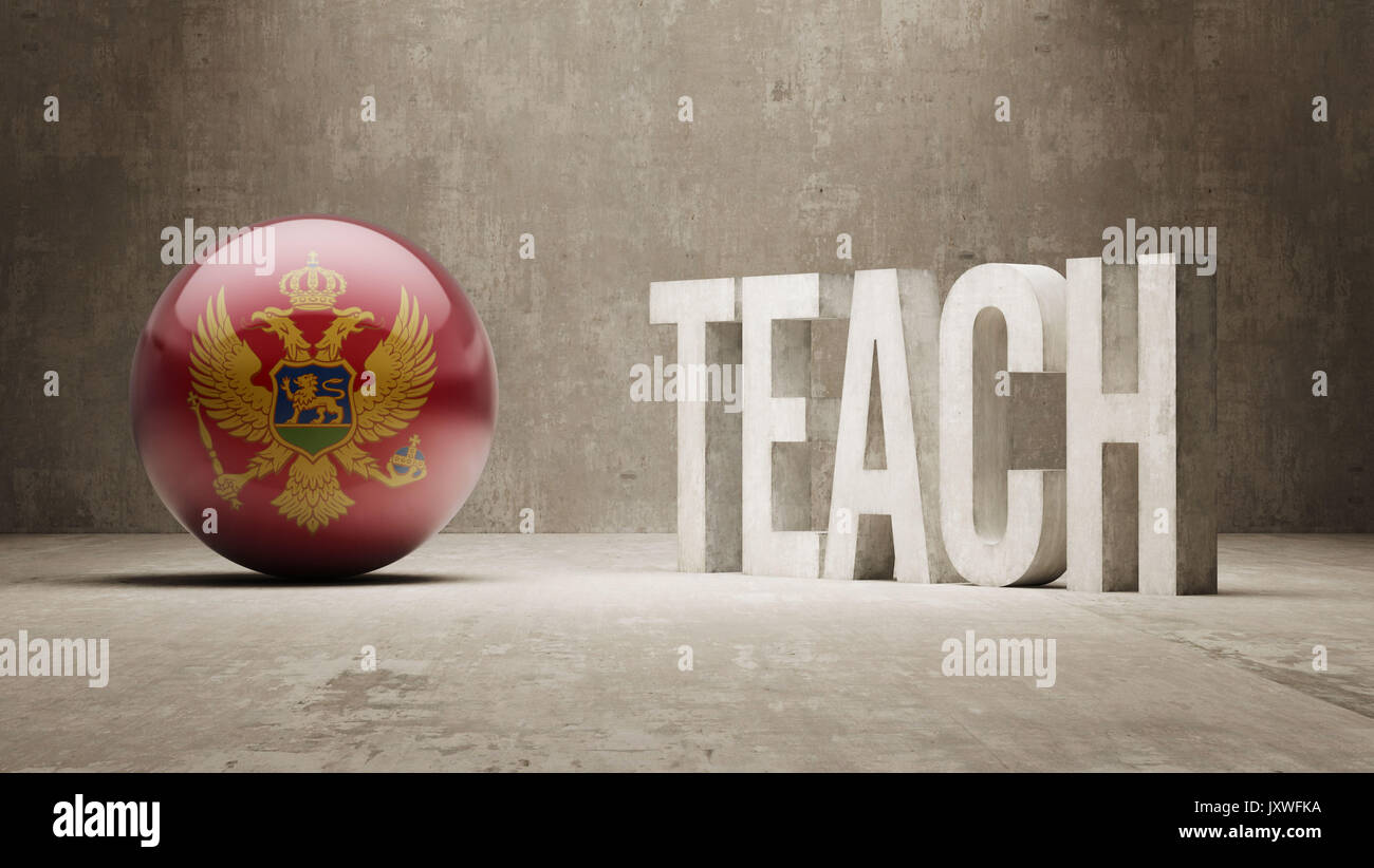 Montenegro High Resolution Teach Concept Stock Photo Alamy