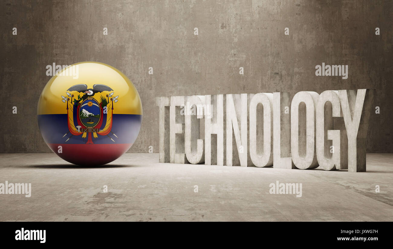Ecuador Technology Ecuador High Resolution Technology Concept Stock Photo - Alamy