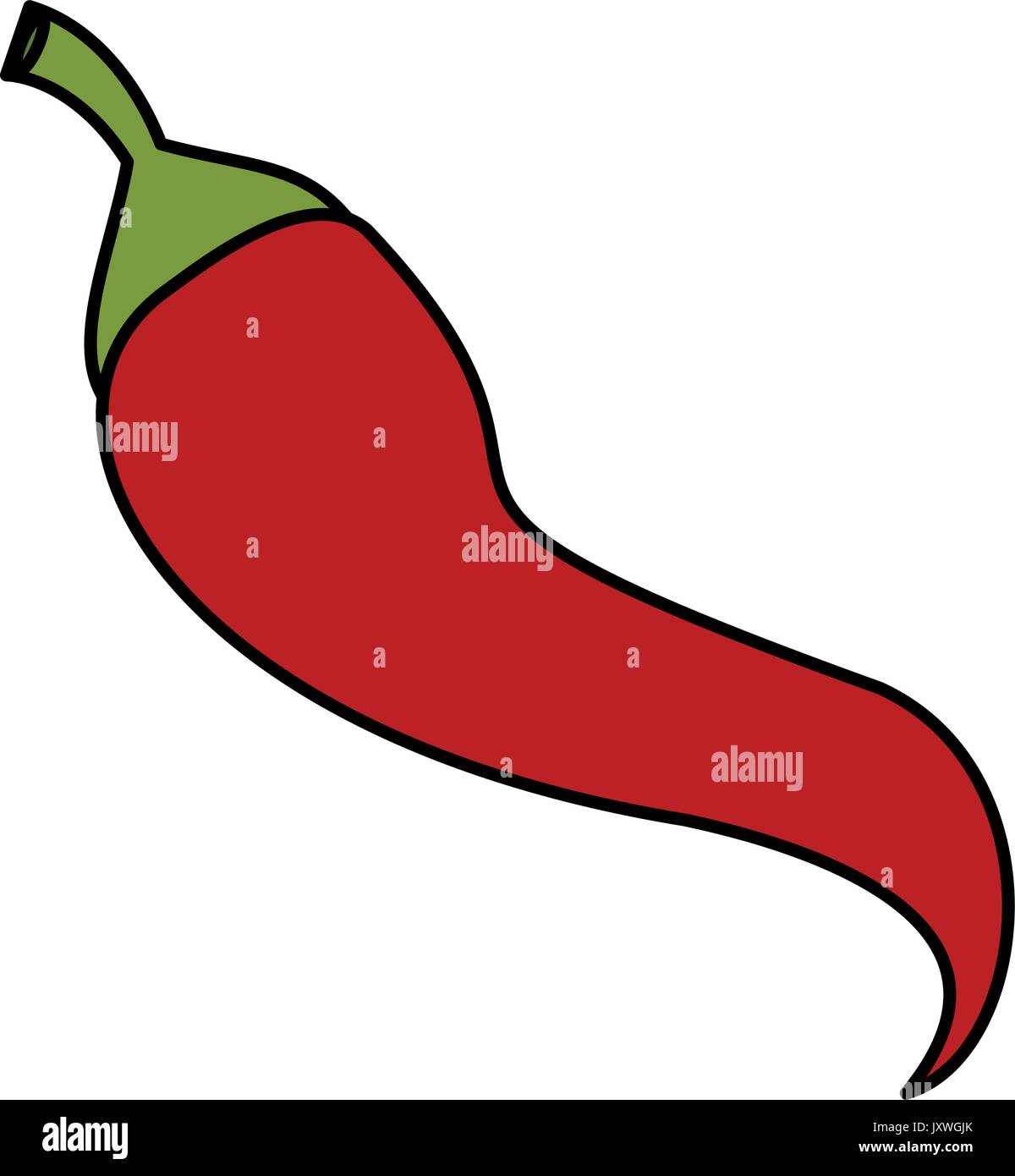 chili pepper vegetable icon image Stock Vector Image & Art - Alamy