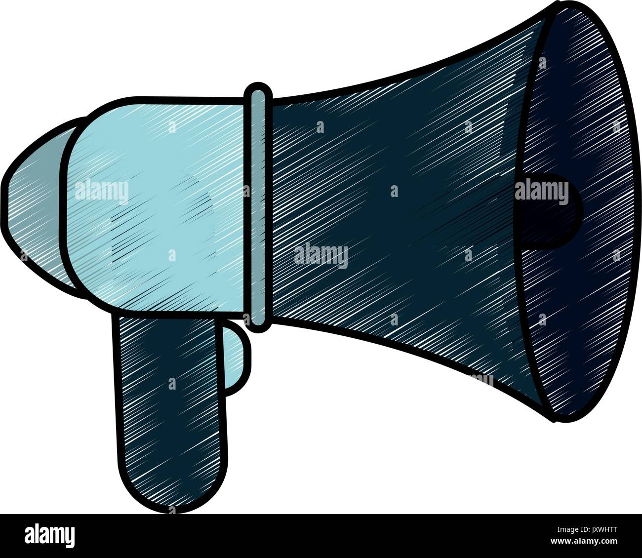 megaphone vector illustration Stock Vector Image & Art - Alamy