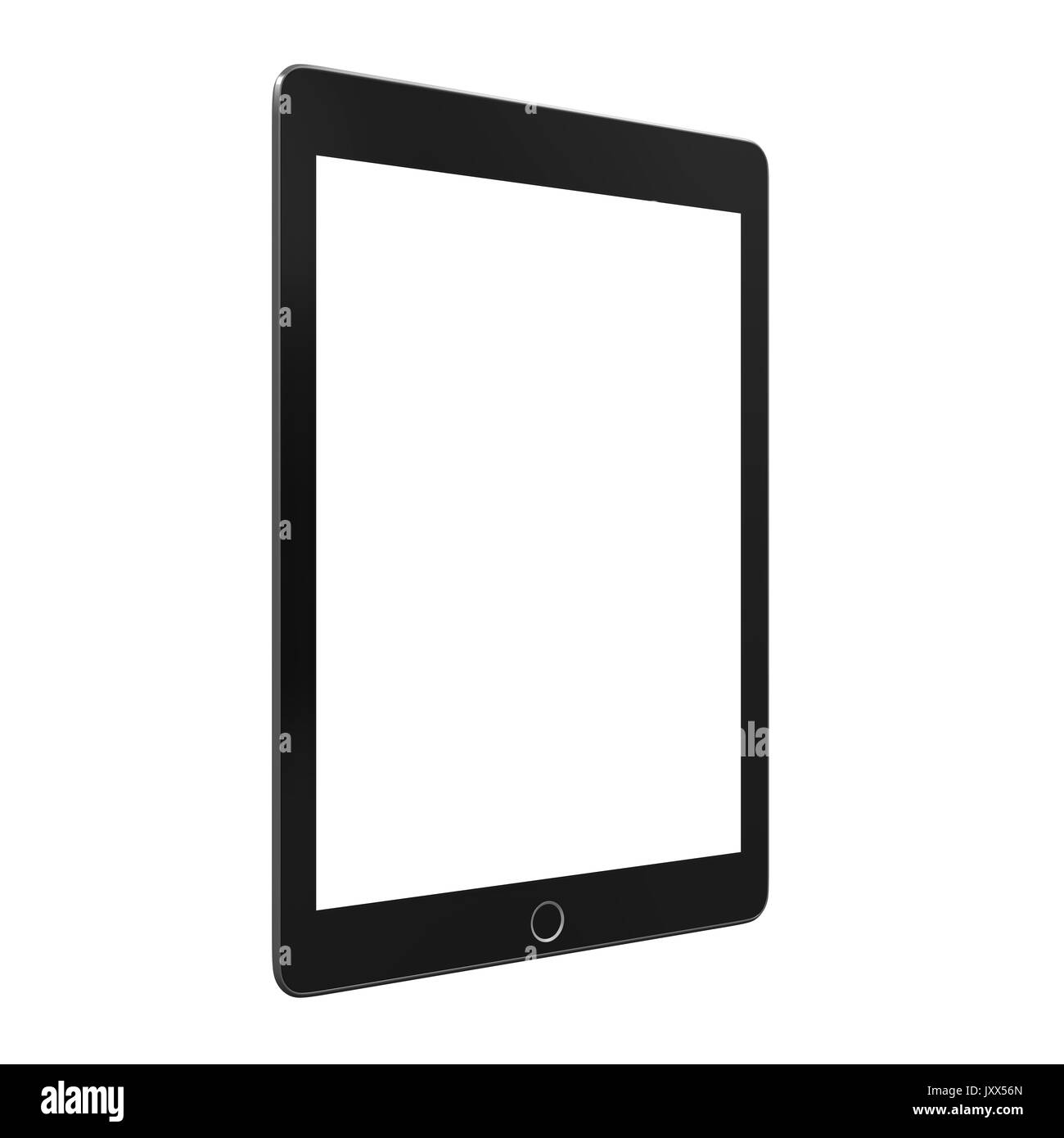 Computer Tablet Isolated Stock Photo