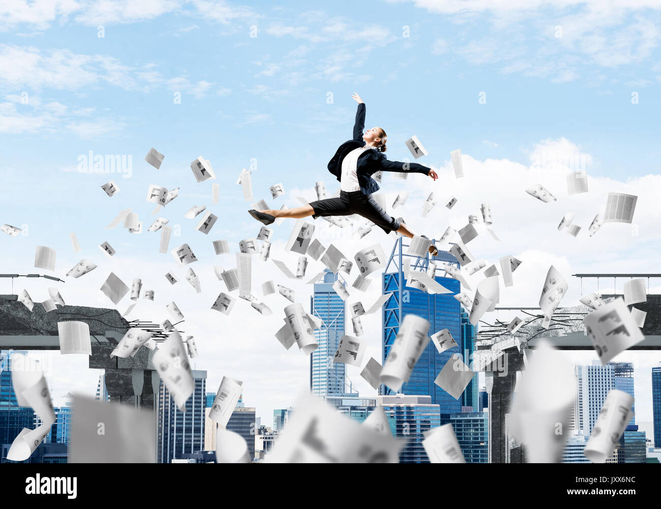 Problem and difficulties overcoming concept Stock Photo - Alamy