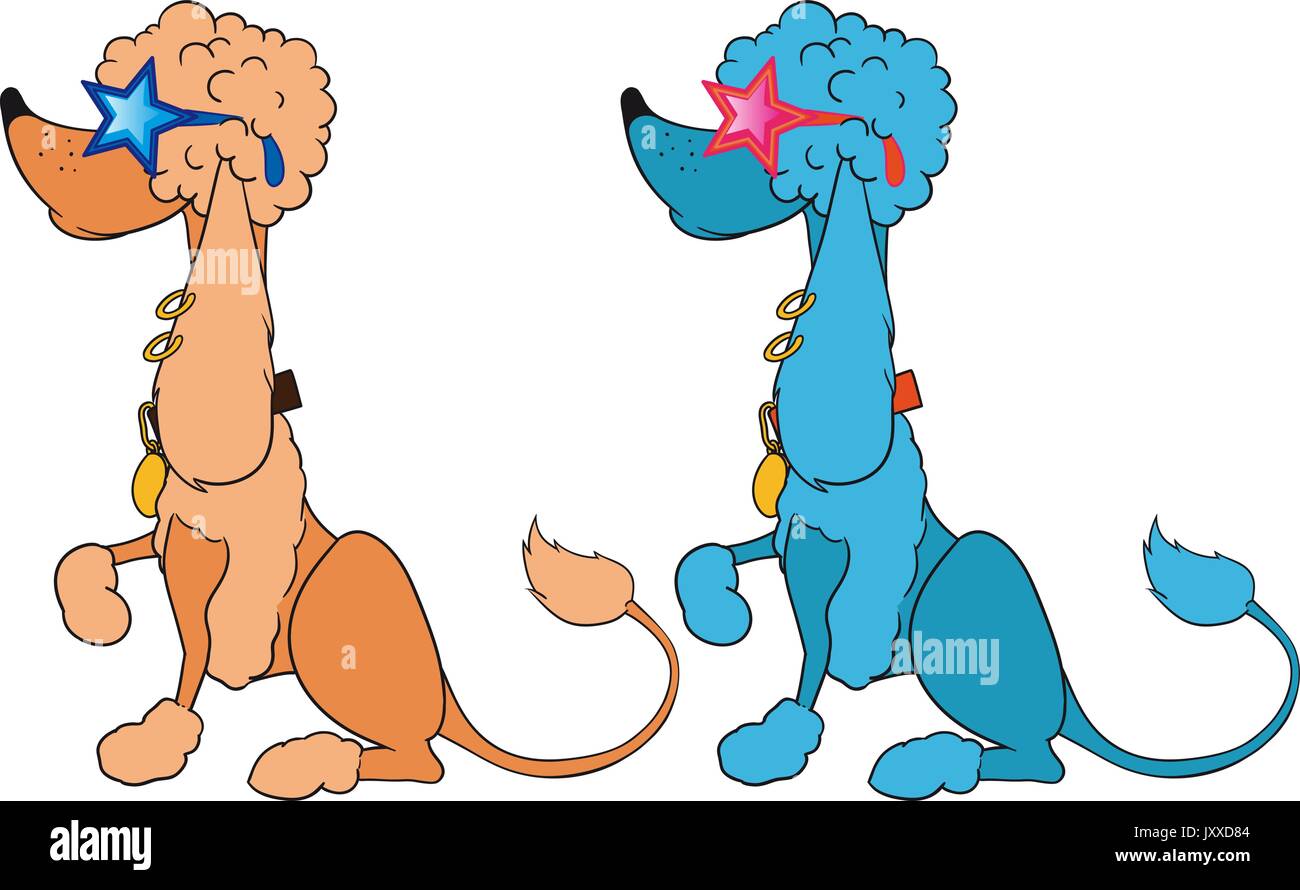 Poodle Stock Vector