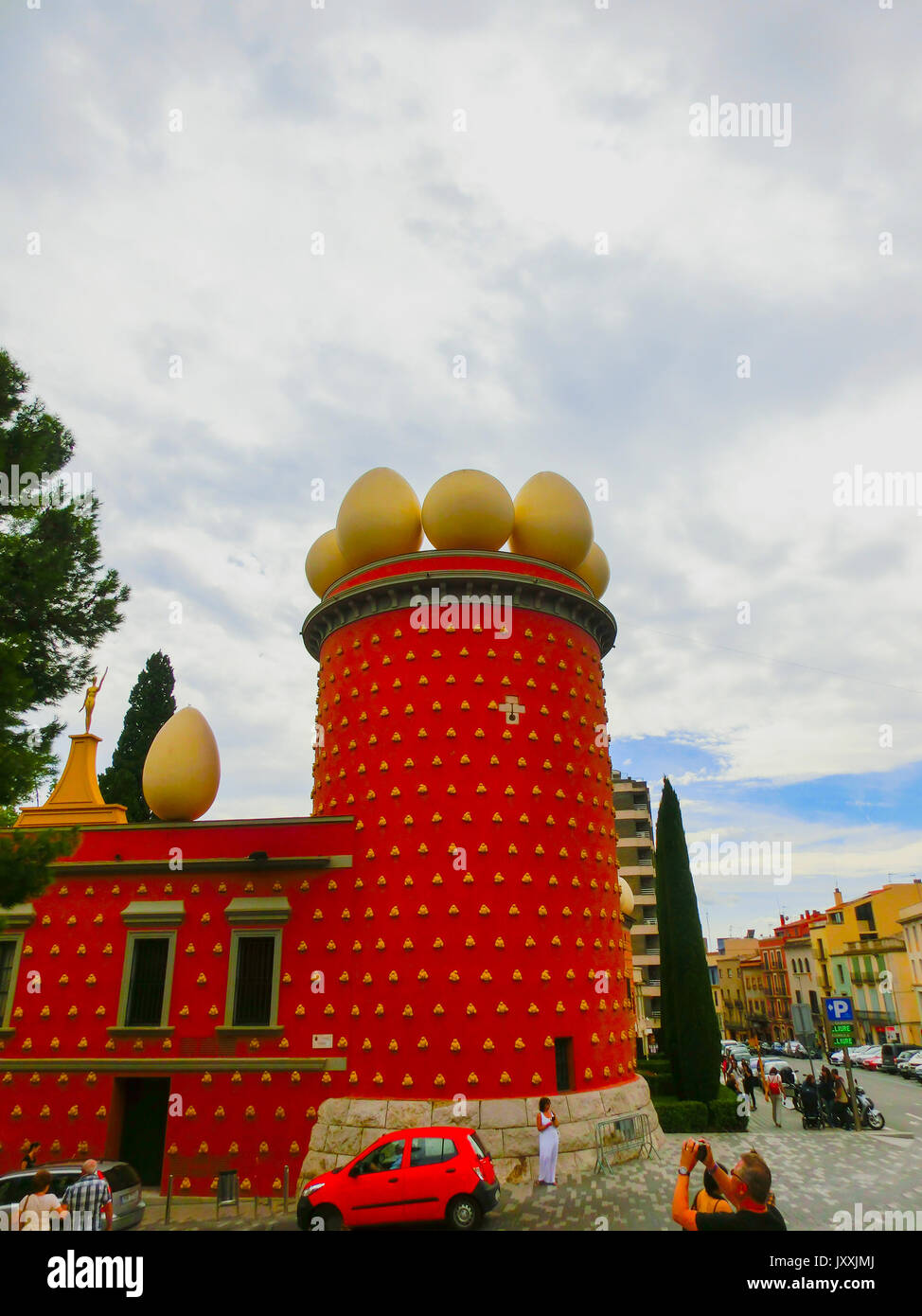 Figueres, Spain - September 15, 2015: Dali Museum in Figueres, Spain Stock Photo