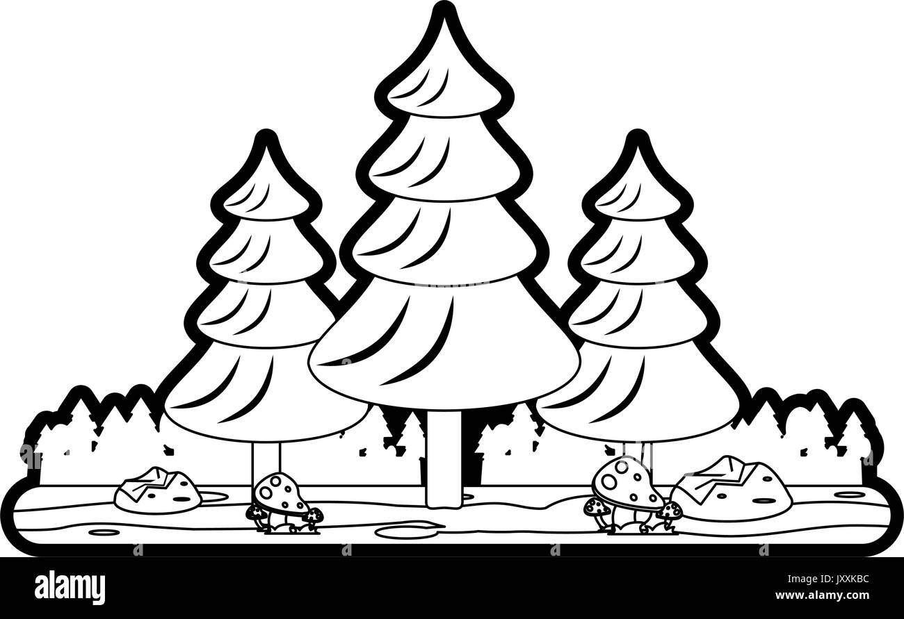 landscape vector illustration Stock Vector Image & Art - Alamy