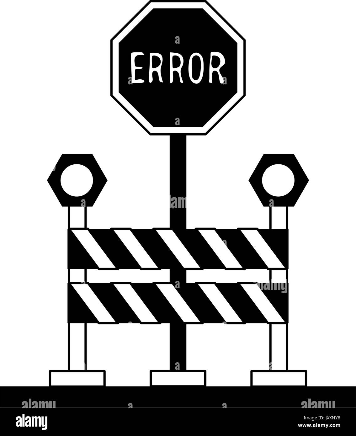 Roadblock graphic hi-res stock photography and images - Alamy
