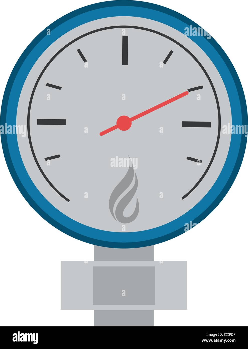 measuring gauge icon image  Stock Vector