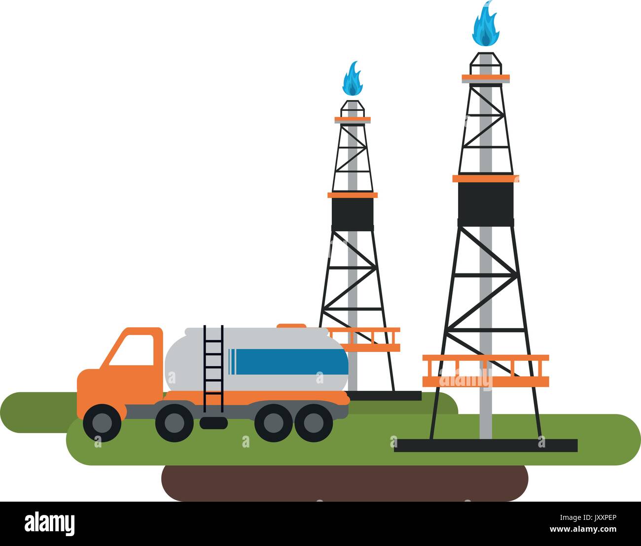natural gas industry icon image Stock Vector Image & Art - Alamy